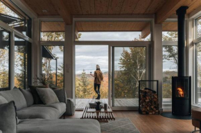 Scandi inspired chalet Mont Tremblant views and spa